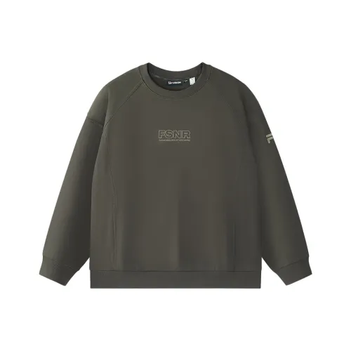 FILA FUSION Толстовка Мужская Dome Серый