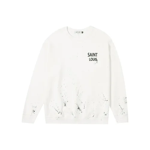 SSSAINT LOUIS Толстовка Унисекс Белый