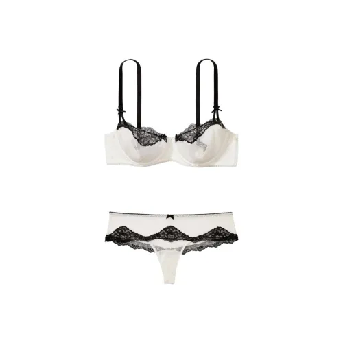 Victoria's Secret Комплект нижнего белья женский молочно-белый