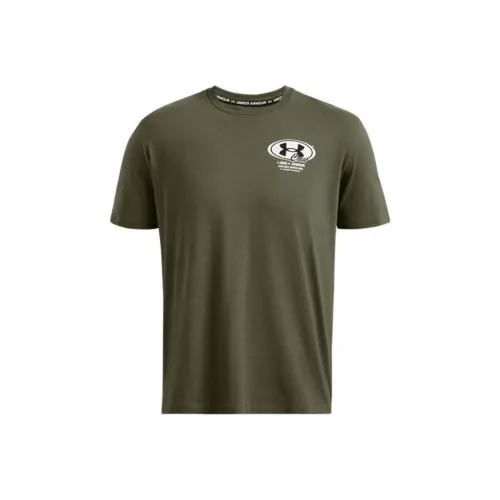 Under Armour x Grounds T-Shirt Мужская Призрачно-Зеленая