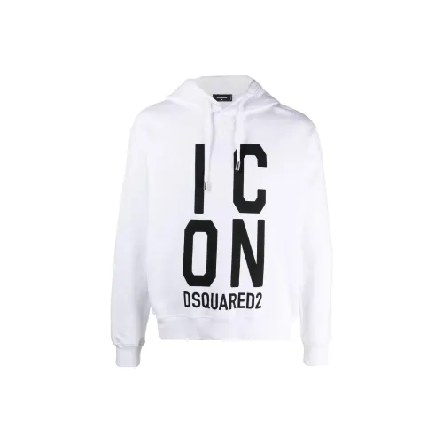 DSQUARED 2 Белый Мужской Свитшот