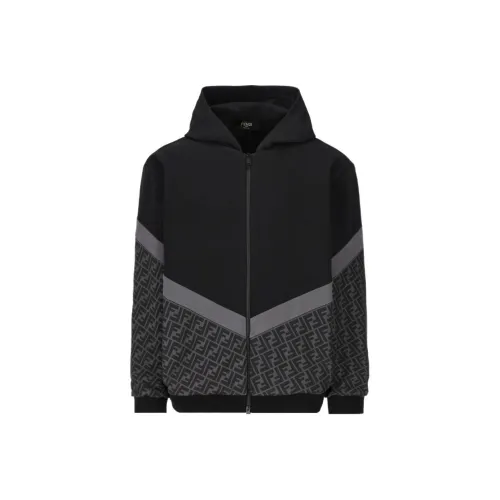 FENDI Черный Мужские Свитшоты