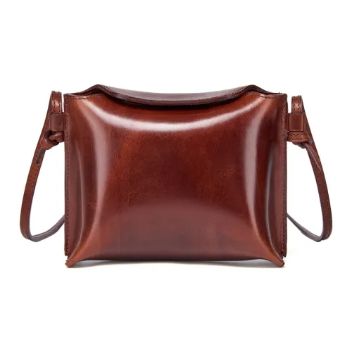 KAISER Сумка через плечо из коровьей кожи стандартная женская коричневый зеленый черный табак закатный желтый