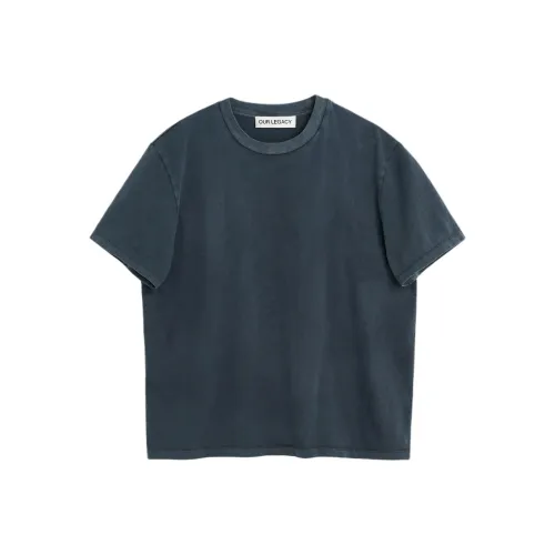 OUR LEGACY FW24 T Рубашка Мужская Синяя