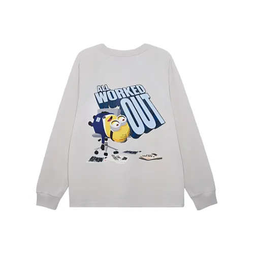 New Era Minions Co Branded Edition FW24 T-Shirt Unisex Теплый Серый