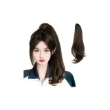 Светло-коричневый конский хвост [45 см]