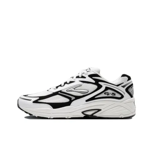 Brooks Adrenaline GTS 4 Slip-resistant Abrasion-resistant Low Top Casual Running Shoes Unisex White Black Брэдгокс Adrenaline GTS 4 Противоскользящий Устойчивый к истиранию Низкий Топ Повседневные Беговые Кроссовки Унисекс Белый Черный