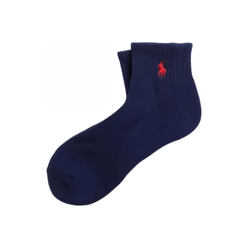 Polo Ralph Lauren SS24 Носки Crew Мужские 1 Пачка Темно-Синий