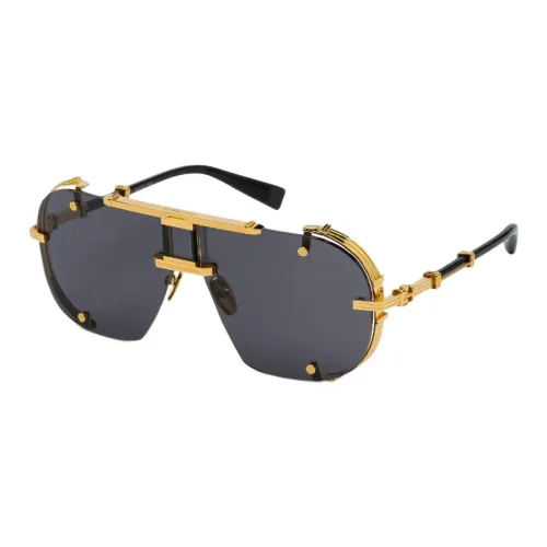 BALMAIN Титан Авиатор Солнцезащитные очки Женские Золото