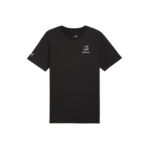 PUMA Motorsport SENNA A VIDA Футболка Рубашка Мужская Черная