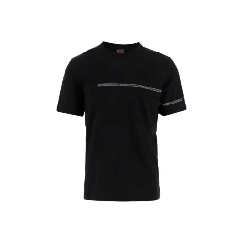 Paul Shark Yachting T-Shirt Мужской Черный