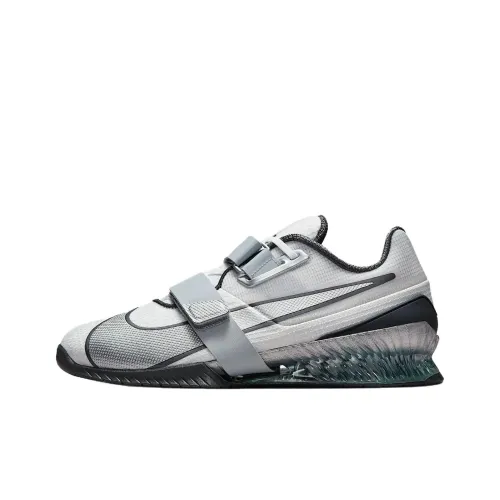 Nike Romaleos 4 Slip-Resistant Abrasion-Resistant Low-Top Training Shoes Men's White Найк Ромалео 4 противоскользящие устойчивые к истиранию низкие кеды для тренировок Мужской Белый
