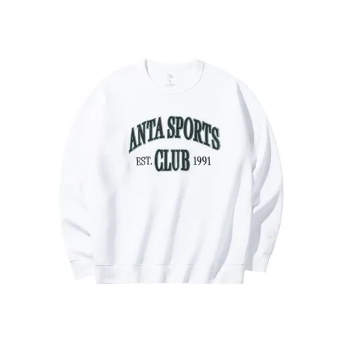 ANTA Life Collection Толстовка Мужская Снежно-Белая