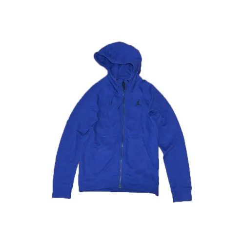 Джордан Темно-синий Синий Мужской Свитшот