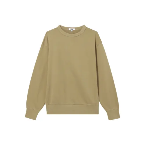 UNIQLO Горчичный Мужской Свитшот