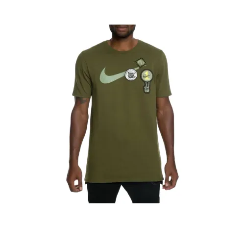 Nike Sports Life Series T-Shirt Мужская Армейский Зеленый