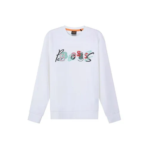 HUGO BOSS Свитшот Мужской Белый