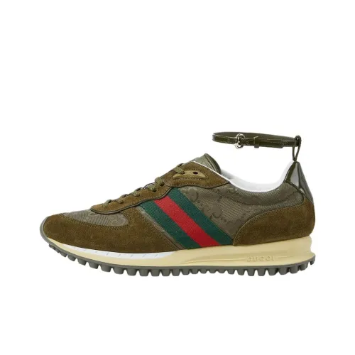 GUCCI RE Motion Low Топ Повседневный Женский Зеленый