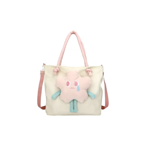 HCXK Нейлоновая ткань Сумка через плечо Стандартная Женская Белая