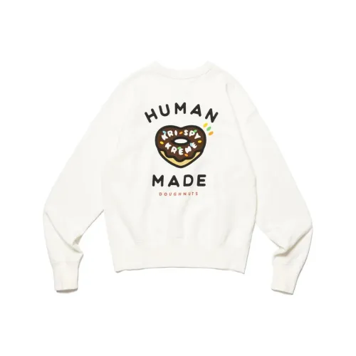 HUMAN MADE HUMAN MADE X Krispy Kreme Collaboration Collection Белый Мужской Свитшот