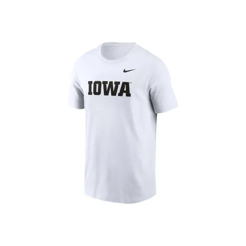 nike CollegeIowa FW24 T-Shirt Мужской Белый