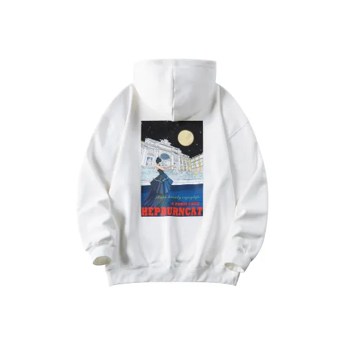 Hepburn Cat Унисекс Свитшоты