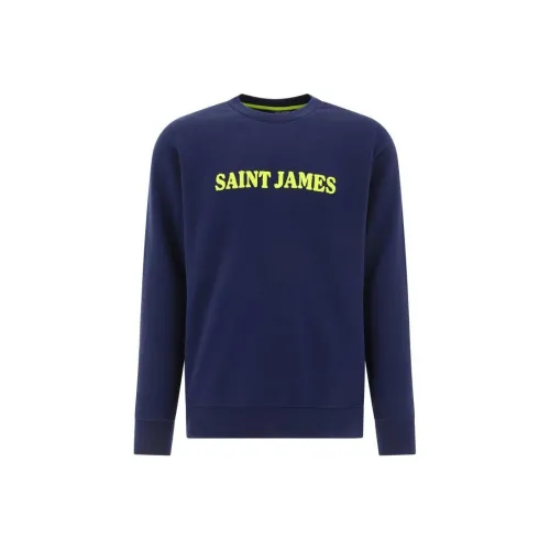 SAINT JAMES Синий Мужской Свитшот