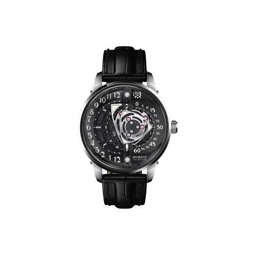 BEHRENS Автоматический Механический Movement Унисекс Часы 42mm*23mm*13,6mm Черные