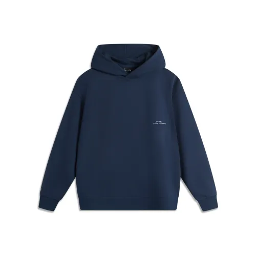 LINING Sports Fashion Collection Толстовка Унисекс Темный Корабельный Синий