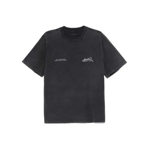 AMIRI Мужские черные футболки