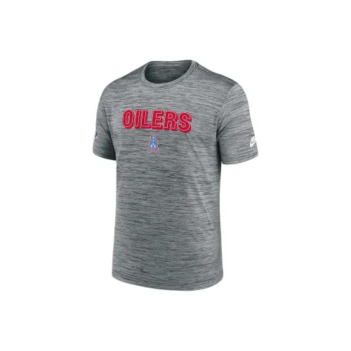 nike NFLDri Форма FW24 Tennessee Titans Sideline Velocity T Рубашка Мужская Серый Heather