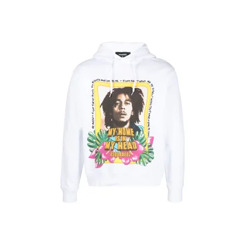 DSQUARED 2 SS23 Толстовка Мужской Белый