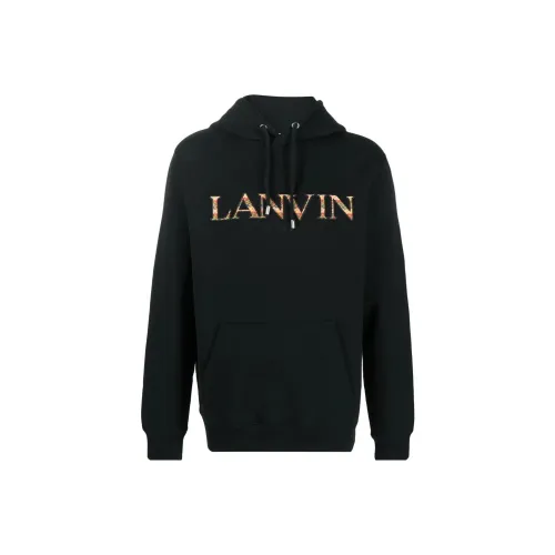 Lanvin SS23 Толстовка Мужской Черный