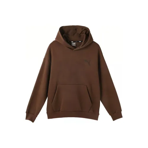 PUMA Elevated Толстовка FL Толстовка Мужской Шоколад