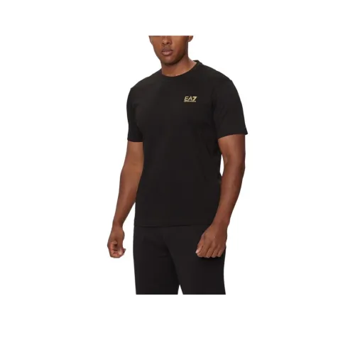 EMPORIO ARMANI EA7 T-Shirt Мужской Черный