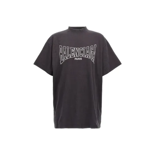 Balenciaga Мужские черные футболки