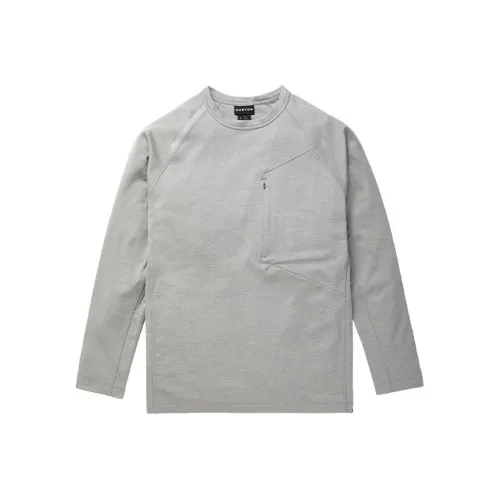 BURTON SS22 MULTIPATH GRID Толстовка Мужская Серебристо-Серый