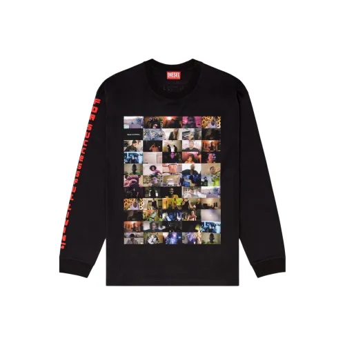 DIESEL FW24 T Рубашка Мужская Черная