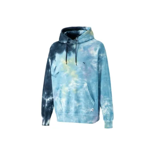 Puma Mmq Series Морской синий Унисекс Свитшоты