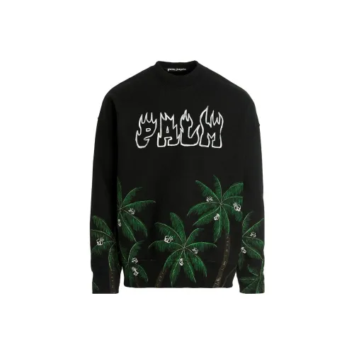 PALM ANGELS Свитшот Мужской Черный
