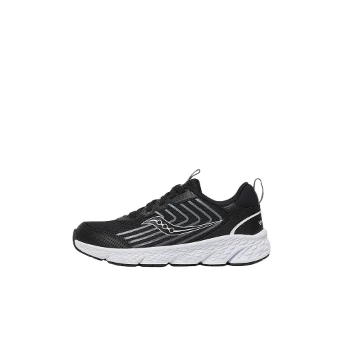 Saucony Wind 3,0 Детская беговая обувь Низкий топ Черный Kids