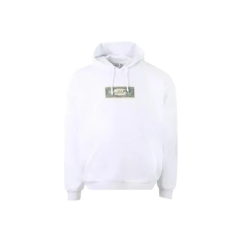 Vetements Белый Мужской Свитшот