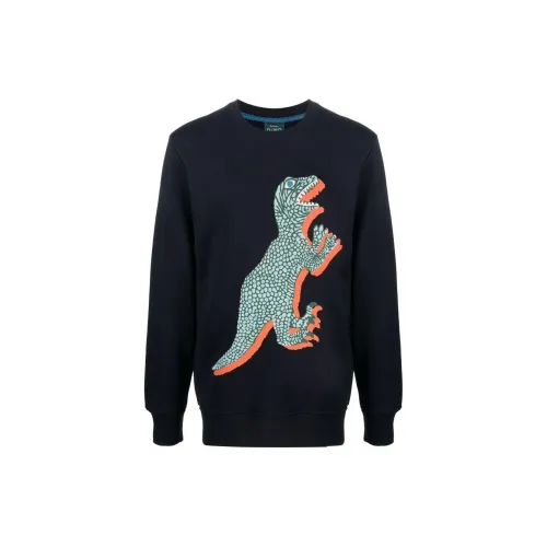 PS By Paul Smith Черные Мужские Свитшоты