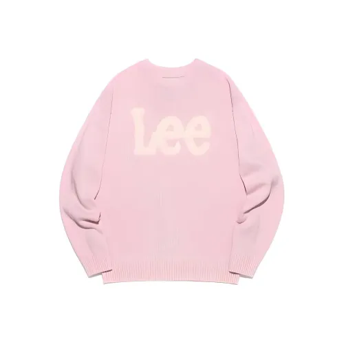 Lee FW23 Свитшот Унисекс Розовый