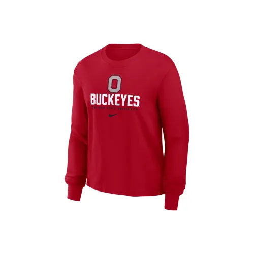 Nike College FW24 T Shirt Мужская Университетский Красный