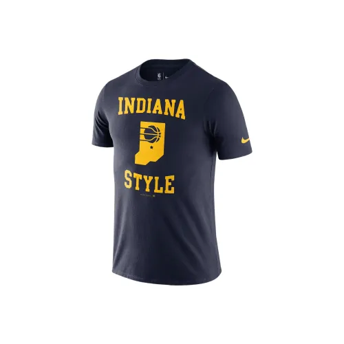 nike Indiana Pacers Мантра Мужской Dri Fit NBA T-Рубашка T-Рубашка Мужской Черный