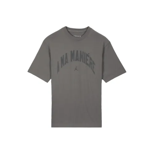 Jordan x A Ma Maniére FW24 T-Shirt Unisex Gray Jordan x A MA MANIÉRE FW24 T-Shirt Унисекс Серый