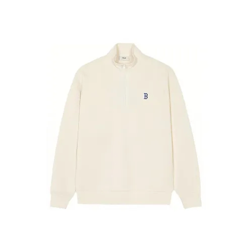 MLB SS24 Boston Red Sox Свитшот Унисекс Темный Кремовый