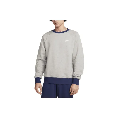 nike Club Fleece Sweatshirt Men's Gray
