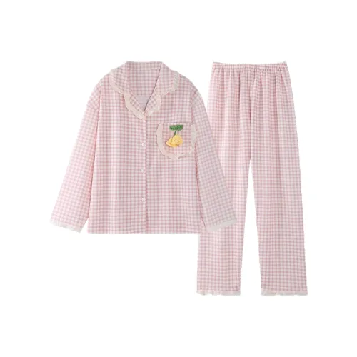 QIAOYUN Пижамный комплект женский розовый